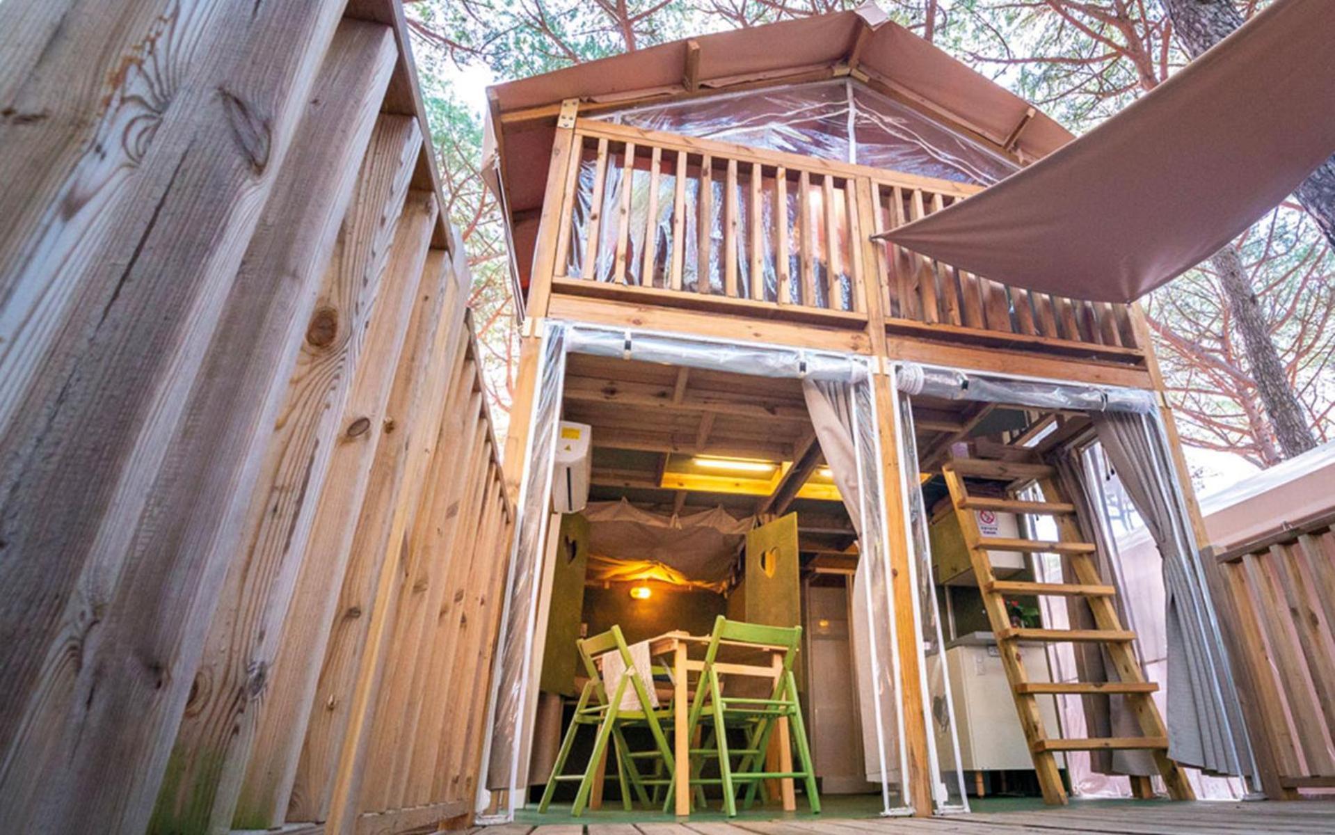 Camping Il Capannino Glamping Village マリーナ・ディ・ビッボーナ エクステリア 写真